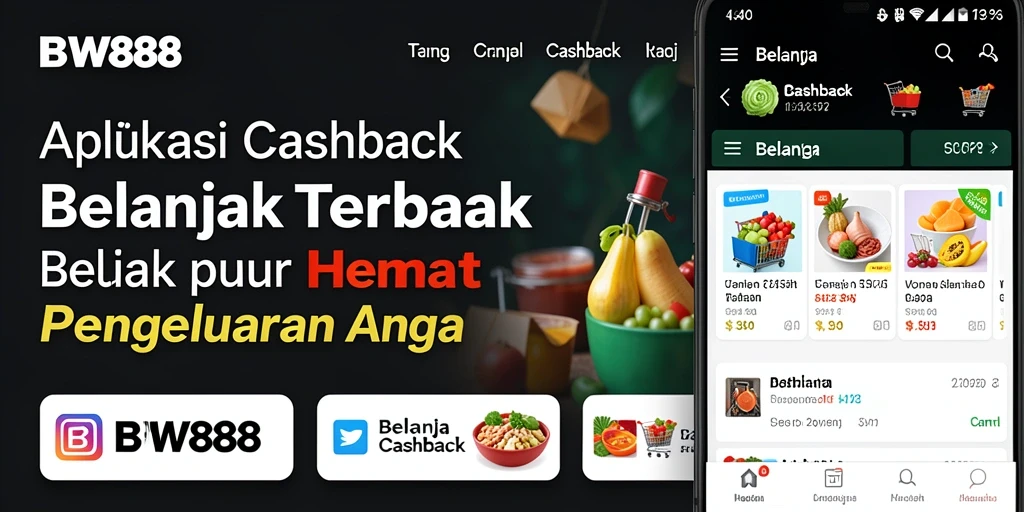 Tampilan antarmuka BW888 yang menarik untuk cashback saat belanja.