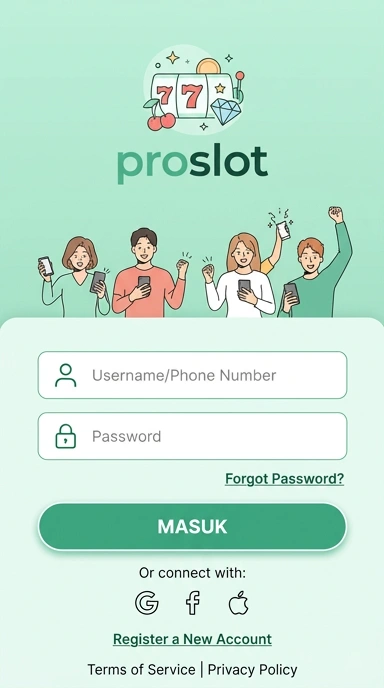 Masuk Akun Proslot untuk Pengguna Android